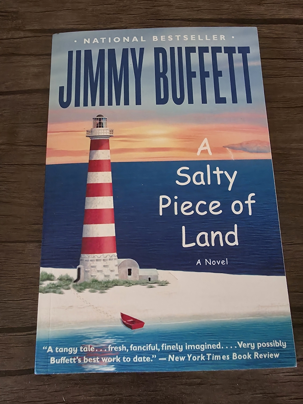 Jimmy Buffett - A Salty Piece of Land (Paperback) New